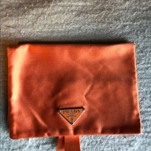 Prada Orange Bag authentic.